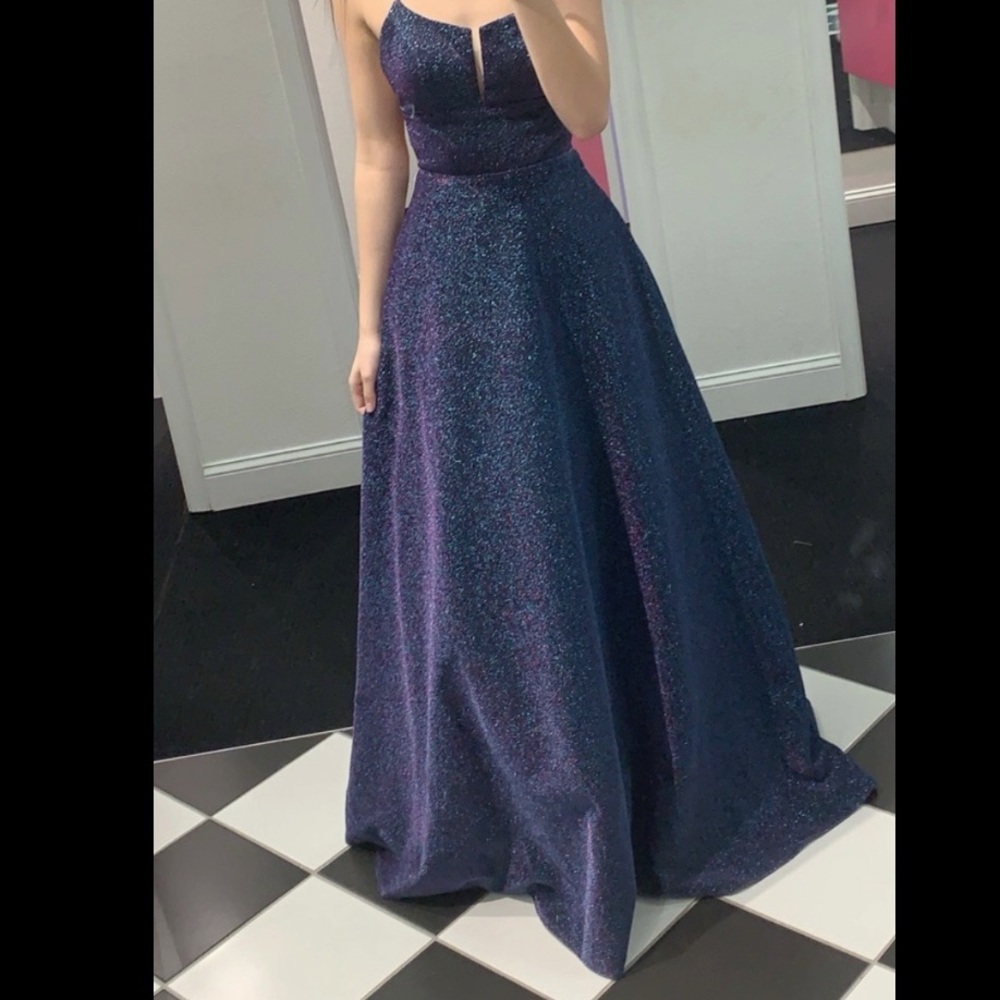 Brand:Angela & Alison Size:6/4 Color:Purple